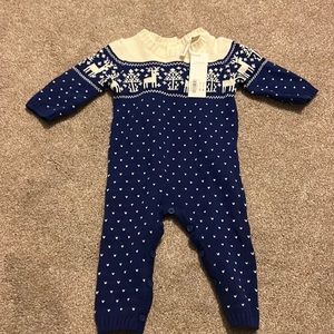 Janie and Jack Sweater One Piece NWT